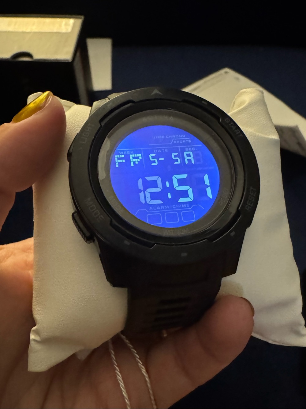 NEW IN BOX Activa Ranger X Terrain by Invicta Black Digital Watch ACW8105-004